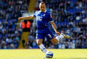 BIRMINGHAM, UNITED KINGDOM - APRIL 13: Birmingham City full back David Murphy in action during the Coca Cola Championship match between Birmingham City and Plymouth Argyle at St Andrews on April 13, 2009 in Birmingham, England.  (Photo by Stu Forster/Getty Images)