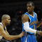SAN ANTONIO - JANUARY 31:  Guard Chris Paul #3 of the New Orleans Hornets during play against Tony Parker #9 of the San Antonio Spurs on January 31, 2009 at AT&T Center in San Antonio, Texas.  NOTE TO USER: User expressly acknowledges and agrees that, by downloading and/or using this Photograph, user is consenting to the terms and conditions of the Getty Images License Agreement.  (Photo by Ronald Martinez/Getty Images)