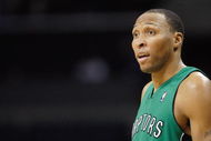 CHARLOTTE, NC - MARCH 16:  Shawn Marion #31 of the Toronto Raptors looks on against the Charlotte Bobcats during their game at Time Warner Cable Arena on March 16, 2009 in Charlotte, North Carolina.  NOTE TO USER: User expressly acknowledges and agrees that, by downloading and/or using this Photograph, user is consenting to the terms and conditions of the Getty Images License Agreement. (Photo by: Streeter Lecka/Getty Images)