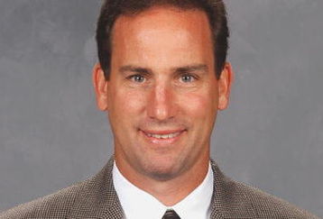 BUFFALO, NY - SEPTEMBER 15:  Scott Arniel of the Buffalo Sabres poses for a portrait on September 15, 2003 at the HSBC Arena in Buffalo, New York.  (Photo by: Getty Images)