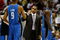 CLEVELAND - MAY 28: Jameer Nelson of the Orlando Magic gestures towards teammate Rashard Lewis #9 during Game Five of the Eastern Conference Finals against the Cleveland Cavaliers during the 2009 Playoffs at Quicken Loans Arena on May 28, 2009 in Cleveland, Ohio. NOTE TO USER: User expressly acknowledges and agrees that, by downloading and or using this photograph, User is consenting to the terms and conditions of the Getty Images License Agreement  (Photo by Gregory Shamus/Getty Images)