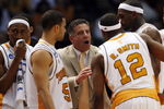 BIRMINGHAM, AL - MARCH 23:  Coach Bruce Pearl of the Tennessee Volunteers yells instructions to his team during the second round game against Butler in the East Regional as part of the 2008 NCAA Men's Basketball Tournament at the Birmingham-Jefferson Civic Center on March 23, 2008 in Birmingham, Alabama.  (Photo by Chris Graythen/Getty Images)