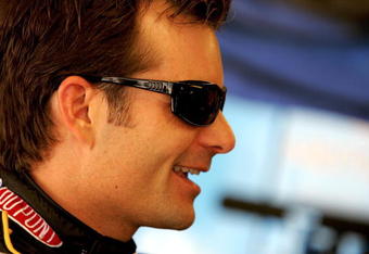 INDIANAPOLIS, IN - AUGUST 04:   Jeff Gordon, driver of the #24 DuPont Chevrolet, looks on during practice for the NASCAR Nextel Cup Series Allstate 400 at the Brickyard on August 4, 2006 at Indianapolis Motor Speedway in Indianapolis, Indiana.  (Photo by Streeter Lecka/Getty Images)