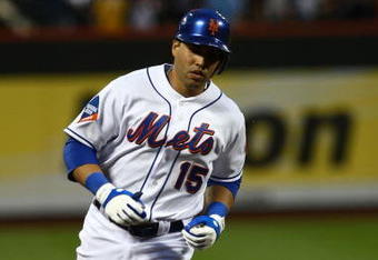 NEW YORK - JUNE 09: Carlos Beltran #15 of the New York Mets rounds the bases against the Philadelphia Phillies during their game at Citi Field on June 9, 2009 in the Flushing neighborhood of the Queens borough of New York City.  (Photo by Chris McGrath/Getty Images)