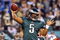 PHILADELPHIA - DECEMBER 15:  Quarterback Donovan McNabb #5 of the Philadelphia Eagles passes against the Cleveland Browns on December 15, 2008 at Lincoln Financial Field in Philadelphia, Pennsylvania.  (Photo by Jim McIsaac/Getty Images)