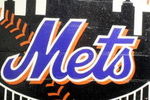 FLUSHING, NY - SEPTEMBER 25:  A general view of a  New York Mets logo at Shea Stadium on September 25, 2008 in the  Flushing neighborhood of the Queens borough of New York City. The New York Mets will move from Shea Stadium at the conclusion of their 2008 season for their new home at Citi Field.  (Photo by Nick Laham/Getty Images)