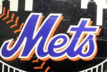 FLUSHING, NY - SEPTEMBER 25:  A general view of a  New York Mets logo at Shea Stadium on September 25, 2008 in the  Flushing neighborhood of the Queens borough of New York City. The New York Mets will move from Shea Stadium at the conclusion of their 2008 season for their new home at Citi Field.  (Photo by Nick Laham/Getty Images)