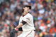 SAN FRANCISCO - APRIL 07:  Tim Lincecum #55 of the San Francisco Giants pitches against the Milwaukee Brewers during Opening Day of the Major League Baseball season on April 7, 2009 at AT&T Park in San Francisco, California.  (Photo by Jed Jacobsohn/Getty Images)