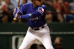 ARLINGTON, TX - AUGUST 6:  Sammy Sosa #21 of the Texas Rangers stands at bat against the Oakland Athletics at Rangers Ballpark August 6, 2007 in Arlington, Texas.  (Photo by Ronald Martinez/Getty Images)