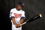 FORT MYERS, FL - FEBRUARY 23: Denard Span #2 of the Minnesota Twins poses during photo day at the Twins spring training complex on February 23, 2008 in Fort Myers, Florida. (Photo by Rob Tringali/Getty Images)