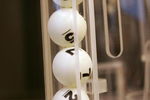 NEW YORK - APRIL 07:  The final order of balls '2756' rest in the lottery machine during the 2008 NHL Draft Drawing on April 7, 2008 at the National Hockey League headquarters in New York City.  (Photo by Bruce Bennett/Getty Images for the NHL)