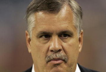 DETROIT - AUGUST 29:  General Manager Matt Millen of the Detroit Lions looks on prior to a pre-season NFL game against the St. Louis Rams at Ford Field on August 29, 2005 in Detroit, Michigan.  The Rams won 37-13. (Photo by Tom Pidgeon/Getty Images)