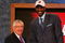 NEW YORK - JUNE 28: NBA Commissioner David Stern (L) poses for a photo with Greg Oden of Ohio State after he was drafted first by the Portland Trailblazers during the 2007 NBA Draft at the WaMu Theatre at Madison Square Garden June 28, 2007 in New York City. NOTE TO USER: User expressly acknowledges and agrees that, by downloading and or using this photograph, User is consenting to the terms and conditions of the Getty Images License Agreement. Mandatory Copyright Notice: Copyright 2007 NBAE (Photo by Chris McGrath/Getty Images)