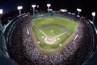 13 Jul 1999: A general view of Fenway Park during the 1999 All-Star game in Boston, Massachusetts. Mandatory Credit: Al Bello/ALLSPORT