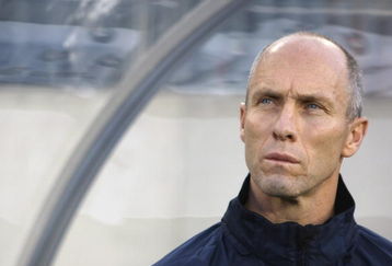 NASHVILLE, TN - APRIL 1:  Head Coach Bob Bradley of the United States looks on from the bench area prior to a FIFA 2010 World Cup Qualifying match against Trinidad and Tobago on April 1, 2009 at LP Field in Nashville, Tennessee. The United States defeated Trinidad and Tobago 3-0. (Photo by Jonathan Daniel/Getty Images)