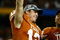 GLENDALE, AZ - JANUARY 05:  Quarterback Colt McCoy #12 of the Texas Longhorns celebrates after defeating the Ohio State Buckeyes in the Tostitos Fiesta Bowl Game on January 5, 2009 at University of Phoenix Stadium in Glendale, Arizona. The Longhorns defeated the Buckeyes 24-21  (Photo by Jeff Gross/Getty Images)