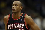 DALLAS - FEBRUARY 04:  Travis Outlaw #25 of the Portland Trail Blazers during play against the Dallas Mavericks on February 4, 2009 at American Airlines Center in Dallas, Texas.  NOTE TO USER: User expressly acknowledges and agrees that, by downloading and/or using this Photograph, user is consenting to the terms and conditions of the Getty Images License Agreement.  (Photo by Ronald Martinez/Getty Images)