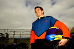 8 Feb 2002:  Carl Long, driver of the #85 Mansion Motorsports Dodge Intrepid R/T, in the garage before practice for the Daytona 500 at Daytona International Speedway in Daytona, Florida.  DIGITAL IMAGE.  Mandatory Credit: Craig Jones/Getty Images
