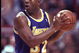 26 Mar 1996:  Guard Magic Johnson of the Los Angeles Lakers works against the Orlando Magic during a game played at the Orlando Arena in Orlando, Florida.  The Lakers won the game, 113-91. Mandatory Credit: ALLSPORT USA  /Allsport