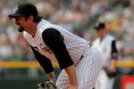 DENVER - MAY 31:  First baseman Todd Helton #17 of the Colorado Rockies plays defense against the San Diego Padres during MLB action at Coors Field on May 31, 2009 in Denver, Colorado. The Padres defeated the Rockies 5-2.  (Photo by Doug Pensinger/Getty Images)