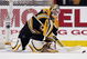 BOSTON - MAY 14: Tim Thomas #30 of the Boston Bruins stops a shot against the Carolina Hurricanes during Game Seven of the Eastern Conference Semifinal Round of the 2009 Stanley Cup Playoffs on May 14, 2009 at the TD Banknorth Garden in Boston, Massachusetts. The Hurricanes defeated the Bruins 3-2 in overtime. (Photo by Elsa/Getty Images)