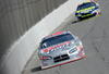 BROOKLYN, MI - JUNE 16:  David Stremme, driver of the #40 Coors Light Dodge, leads Casey Mears, driver of the #25 National Guard/GMAC Chevrolet, during practice for the NASCAR Nextel Cup Series Citizens Bank 400 at Michigan International Speedway on June 16, 2007 in Brooklyn Michigan.  (Photo by Chris Graythen/Getty Images)