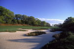 FARMINGDALE - MAY 5:  The sun shines on the fifth hole of the 2002 US Open site Bethpage State Park Black Course in Farmingdale, New York on May 5, 2002.  (Photo By Scott Halleran/Getty Images)