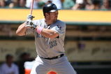 OAKLAND, CA - MAY 10:  Scott Rolen #33 of the Toronto Blue Jays bats against the Oakland Athletics during a Major League Baseball game on May 10, 2009 at the Oakland Coliseum in Oakland, California.  (Photo by Jed Jacobsohn/Getty Images)