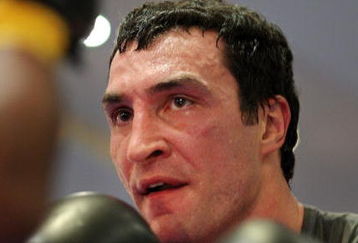 MALLORCA, SPAIN - NOVEMBER 18:  Wladimir Klitschko during a training session on November 18, 2008 in Camp de Mar on the Balearic Island of Mallorca, Spain. Wladimir Klitschko of the Ukraine will fight Hasim Rahman of the United States in a IBF/IBO and WBO World Heavyweight Championship fight at the SAP Arena on December 13, 2008 in Mannheim, Germany.  (Photo by Jasper Juinen/Getty Images)