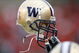 TUSCON - OCTOBER 4:  A view of the Washington Huskies helmet taken during the game against the Arizona Wildcats on October 4, 2008 at Arizona Stadium in Tucson, Arizona. (Photo by: Gregory Shamus/Getty Images)