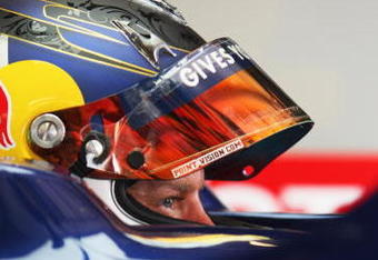 NORTHAMPTON, UNITED KINGDOM - JUNE 20:  Sebastian Vettel of Germany and Red Bull Racing is seen during qualifying for the British Formula One Grand Prix at Silverstone on June 20, 2009 in Northampton, England.  (Photo by Mark Thompson/Getty Images)