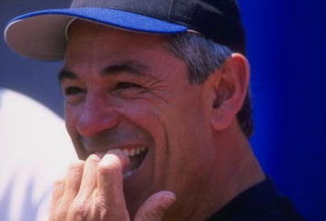 24 May 1998: Manager Bobby Valentine #2 of the New York Mets in action during a agme against the Milwaukee Brewers at Shea Stadium in Flushing, New York. The Mets defeated the Brewers 8-3.