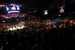 CHICAGO- OCTOBER 25:  People attend the UFC 90 at UFC's Ultimate Fight Night at Allstate Arena on October 25, 2008 in Chicago, Illinois. (Photo by Tasos Katopodis/Getty Images)