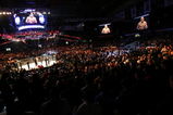 CHICAGO- OCTOBER 25:  People attend the UFC 90 at UFC's Ultimate Fight Night at Allstate Arena on October 25, 2008 in Chicago, Illinois. (Photo by Tasos Katopodis/Getty Images)