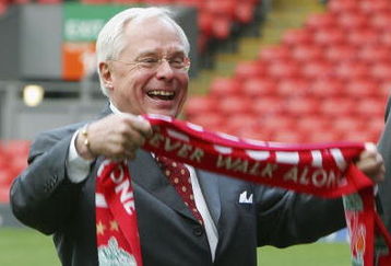 LIVERPOOL, UNITED KINGDOM - FEBRUARY 06:  American businessmen George Gillett poses for photographers after his and business partner Tom Hicks' takeover of Liverpool Football Club on February 6, 2007, in Liverpool, England. Gillett and  Hicks have reached a deal, thought to be worth GBP470m, to buy the football club. (Photo by Christopher Furlong/Getty Images)
