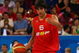 BEIJING - AUGUST 12:  Ricky Rubio #6 of Spain calls a play while taking on China in the preliminary round basketball game held at the Beijing Olympic Basketball Gymnasium during Day 4 of the Beijing 2008 Olympic Games on August 12, 2008 in Beijing, China.  (Photo by Mike Hewitt/Getty Images)