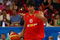 BEIJING - AUGUST 12:  Ricky Rubio #6 of Spain calls a play while taking on China in the preliminary round basketball game held at the Beijing Olympic Basketball Gymnasium during Day 4 of the Beijing 2008 Olympic Games on August 12, 2008 in Beijing, China.  (Photo by Mike Hewitt/Getty Images)