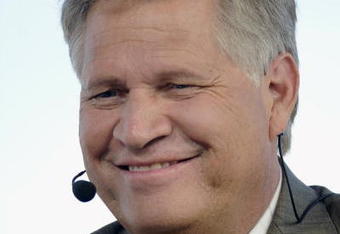 CANTON, OH - AUGUST 2: Chris Mortensen of ESPN comments during  Class of 2008 Pro Football Hall of Fame Enshrinement Ceremonies at Fawcett Stadium on August 2, 2008 in Canton, Ohio.   (Photo by Al Messerschmidt/Getty Images) 