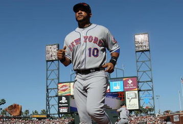SAN FRANCISCO - MAY 17:  Gary Sheffield #10 of the New York Mets looks on against the San Francisco Giants during a Major League Baseball game on May17, 2009 at AT&T Park in San Francisco, California.  (Photo by Jed Jacobsohn/Getty Images)
