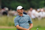 FARMINGDALE, NY - JUNE 21:  Lucas Glover watches a shot on the 15th hole during the continuation of the third round of the 109th U.S. Open on the Black Course at Bethpage State Park on June 21, 2009 in Farmingdale, New York.  (Photo by Sam Greenwood/Getty Images)