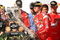 SONOMA, CA - JUNE 21:  Kasey Kahne, driver of the #9 Budweiser Dodge, celebrates in victory lane after winning the NASCAR Sprint Cup Series Toyota/Save Mart 350 at the Infineon Raceway on June 21, 2009 in Sonoma, California.  (Photo by Ezra Shaw/Getty Images for NASCAR)