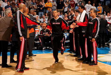 DENVER - MARCH 05:  Brandon Roy #7 of the Portland Trail Blazers is introduced prior to facing the Denver Nuggets during NBA action at the Pepsi Center on March 5, 2009 in Denver, Colorado. The Nuggets defeated the Trail Blazers 106-90. NOTE TO USER: User expressly acknowledges and agrees that, by downloading and/or using this Photograph, user is consenting to the terms and conditions of the Getty Images License Agreement.  (Photo by Doug Pensinger/Getty Images)