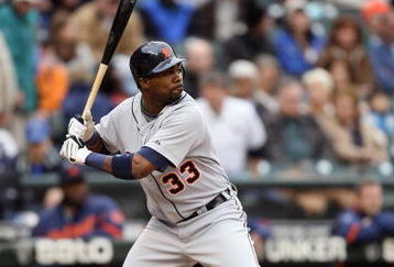 SEATTLE - APRIL 18:  Marcus Thames #33 of the Detroit Tigers bats during the game against the Seattle Mariners on April 18, 2009 at Safeco Field in Seattle, Washington. (Photo by Otto Greule Jr/Getty Images)
