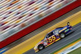 CONCORD, NC - MAY 23:  Michael Waltrip drives the #55 NAPA Toyota during practice for the NASCAR Sprint Cup Series Coca-Cola 600 on May 23, 2009 at Lowe's Motor Speedway in Concord, North Carolina.  (Photo by Streeter Lecka/Getty Images)