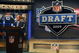 NEW YORK - APRIL 25:  NFL Commissioner Roger Goodell introduces Detroit Lions #1 draft pick Matthew Stafford at Radio City Music Hall for the 2009 NFL Draft on April 25, 2009 in New York City  (Photo by Jeff Zelevansky/Getty Images)