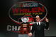 UNCASVILLE, CT - DECEMBER 13: Ted Christopher poses with the 2008 NASCAR Whelen Modified Tour Series Trophy at the Mohegan Sun Casino on December 13, 2008 in Uncasville, Connecticut. (Photo by Chris Trotman/Getty Images)