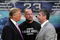 NEW YORK - MARCH 28:  Donald Trump, wrestler Stone Cold Steve Austin and WWE Chairman Vince McMahon attend the press conference held by Battle of the Billionaires to announce the details of Wrestlemania 23 at Trump Tower on March 28, 2007 in New York City.  (Photo by Bryan Bedder/Getty Images)