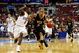 PHILADELPHIA - MARCH 19:  Eric Maynor #3 of the VCU Rams drives against Darren Collison #2 of the UCLA Bruins during the first round of the NCAA Division I Men's Basketball Tournament at the Wachovia Center on March 19, 2009 in Philadelphia, Pennsylvania.  (Photo by Jim McIsaac/Getty Images)