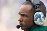 DURHAM, NC - OCTOBER 18:  Head coach Randy Shannon of the Miami Hurricanes watches his players during the game against the Duke Blue Devils at Wallace Wade Stadium on October 18, 2008 in Durham, North Carolina.  (Photo by Kevin C. Cox/Getty Images)