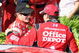 SONOMA, CA - JUNE 21: Tony Stewart, driver of the #14 Office Depot Chevrolet, congratulates Kasey Kahne, driver of the #9 Budweiser Dodge, after Kasey won the NASCAR Sprint Cup Series Toyota/Save Mart 350 at the Infineon Raceway on June 21, 2009 in Sonoma, California. (Photo by Christian Petersen/Getty Images for NASCAR)